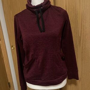 Old Navy Maroon Active Wear Top